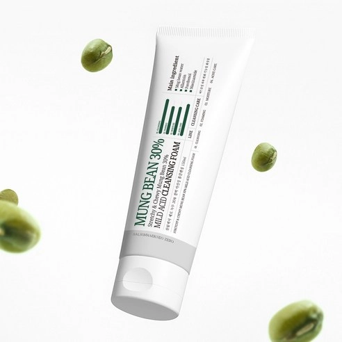 Zero Mung Bean 30% Chewy Mild Acid Cleansing Foam, 150ml, 1pack - Image 3