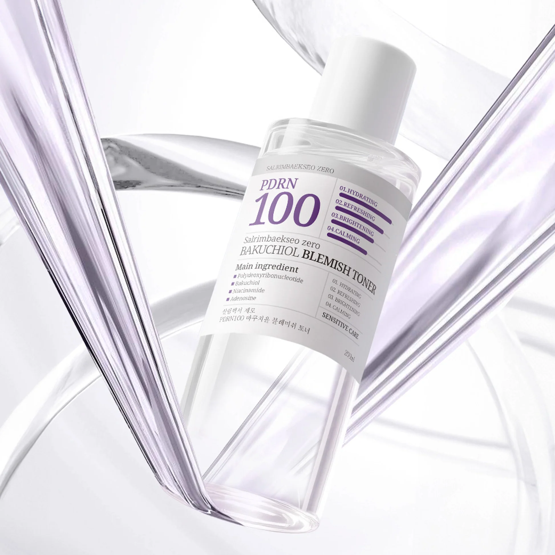 PDRN100 Bakuchiol Blemish Toner, 200ml, 1pack - Image 2