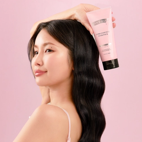 R Plus Core Essence Hair Pack [Pink], 200ml, 1pack - Image 2