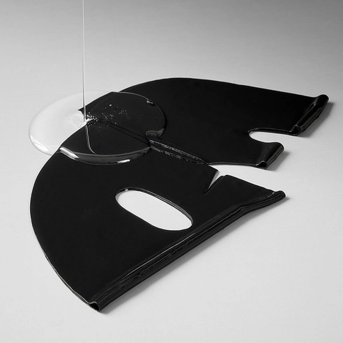 Vegan Collagen Charcoal PDRN Mask, 30g*4ea, 1pack - Image 2