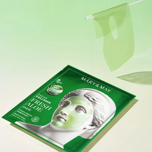 Vegan Collagen Fresh Aloe Mask - Image 2