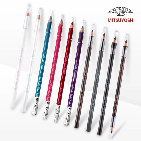 HD Professional Makeup Eyeliner Pencil, 17cm, Black & Brown, 1pack - Image 2