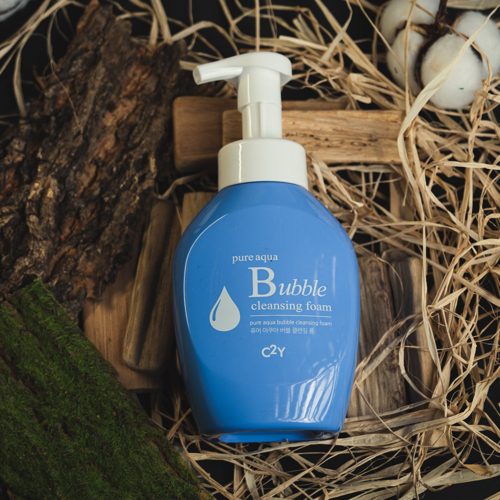 Pure Aqua Bubble Cleansing Foam, 500ml, 1pack - Image 3