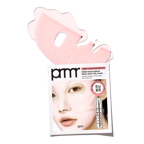 PDRN Nia10 Serum Mega Shot Gel Mask, 5ea, 1pack - Image 2