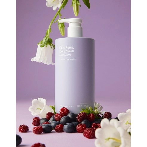 Pure Scent Body Wash [Merry Berry], 700ml, 1pack - Image 2
