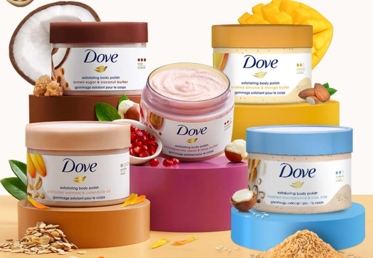 Pomegranate & Shea Butter Body Scrub, 298g, 1pack - Image 2