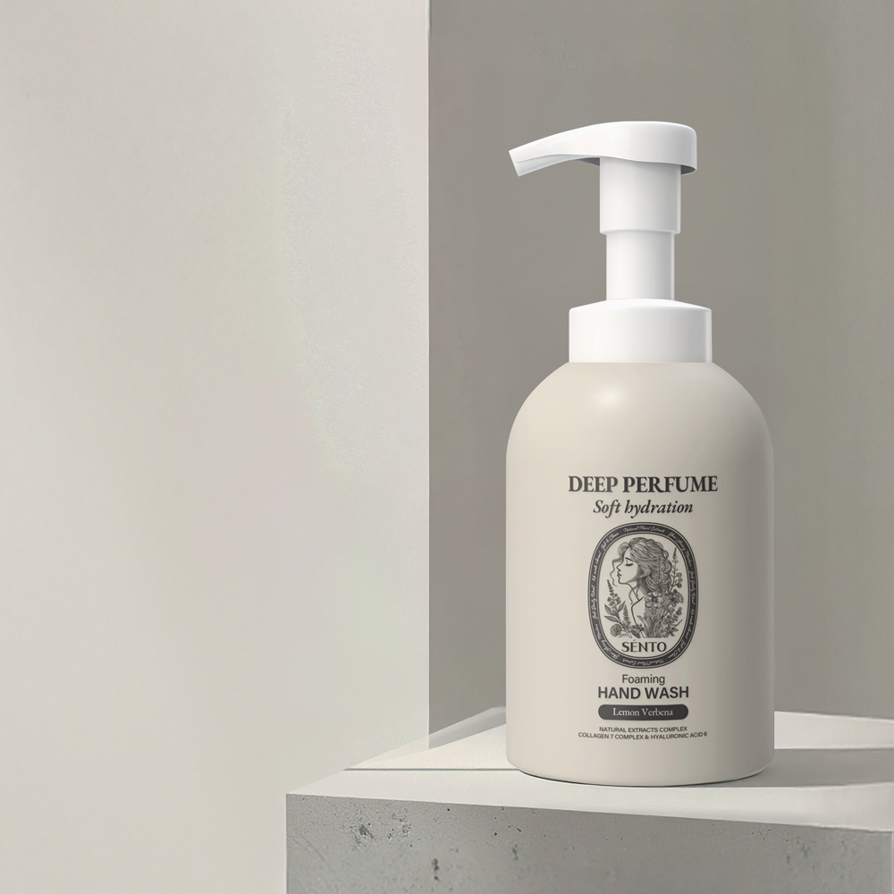 Deep Perfume Foaming Hand Wash [Lemon Verbena Scent], 510ml+510ml - Image 2