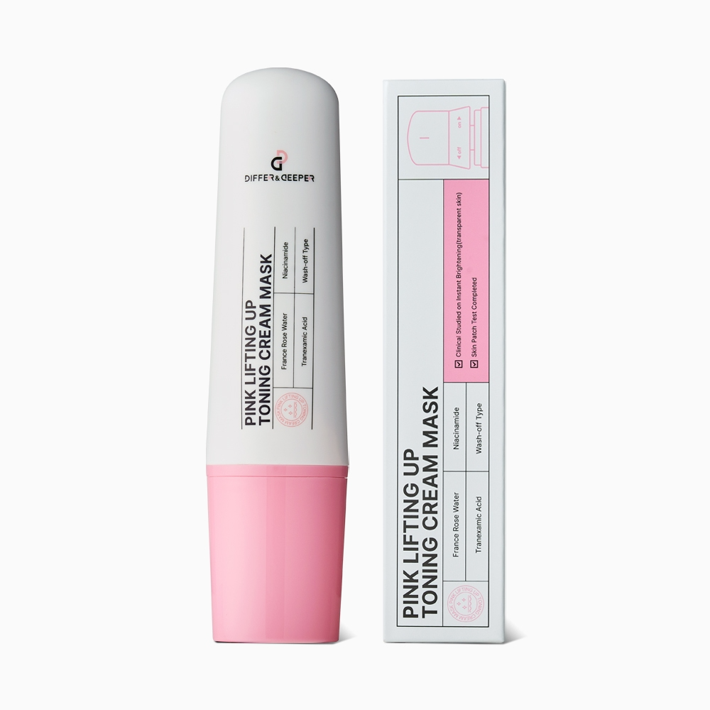 Pink Lifting Up Toning Cream Mask, 100g, 1pack - Image 3
