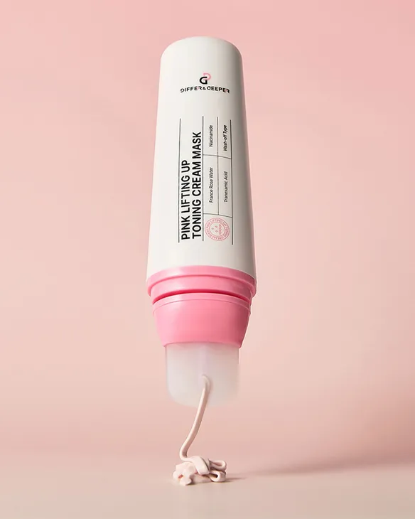 Pink Lifting Up Toning Cream Mask, 100g, 1pack - Image 2
