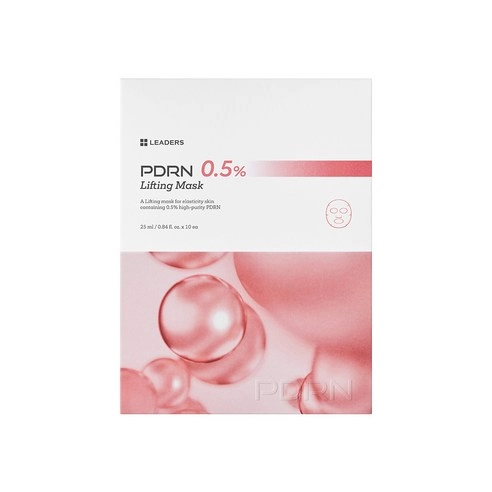 LEADERS PDRN 0.5% Lifting Mask, 10ea, 1pack - Image 2