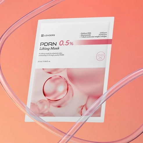 LEADERS PDRN 0.5% Lifting Mask, 10ea, 1pack - Image 4