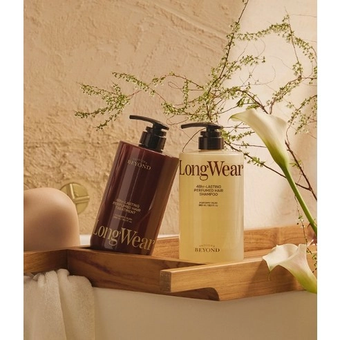 Longwear Perfumed Shampoo [Powdery Musk], 950ml, 1pack - Image 7