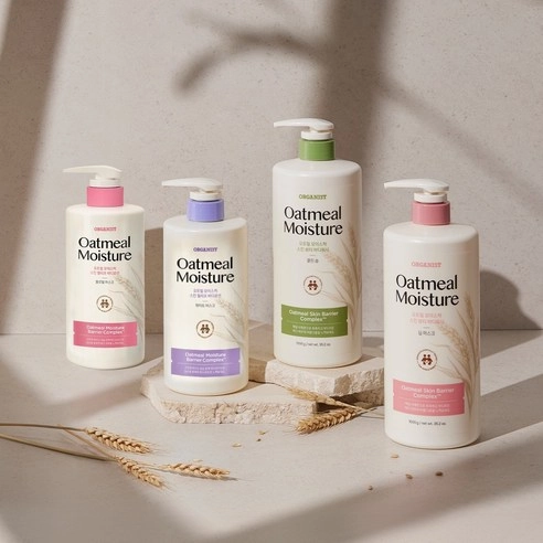 Oatmeal Moisture Skin Relief Body Lotion [White Musk Scent], 680ml, 1pack - Image 5