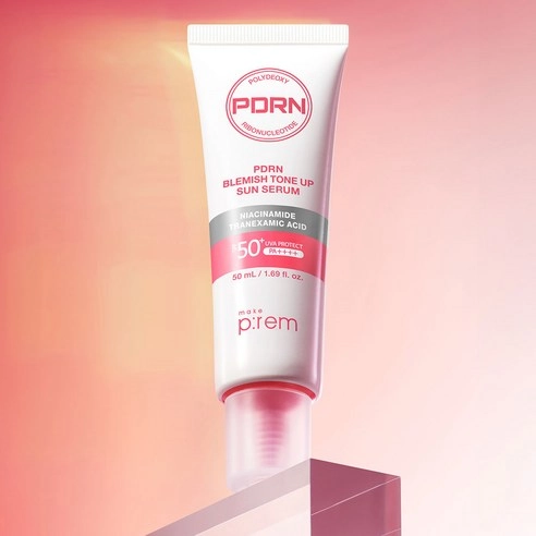 PDRN Blemish Tone-up Sun Serum, 50ml, 1pack - Image 2
