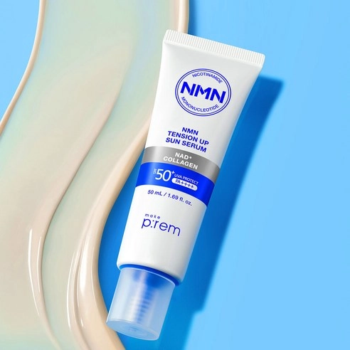 NMN Tension Up Sun Serum [SPF50+/PA++++], 50ml, 1pack - Image 3