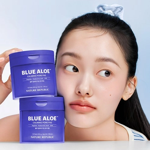 Blue Aloe Calming Pore Pad, 70ea, 1pack - Image 2