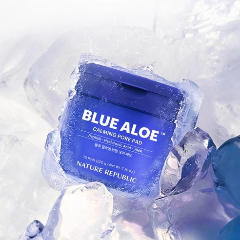 Blue Aloe Calming Pore Pad, 70ea, 1pack - Image 3