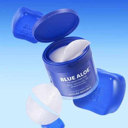 Blue Aloe Calming Pore Pad, 70ea, 1pack - Image 4