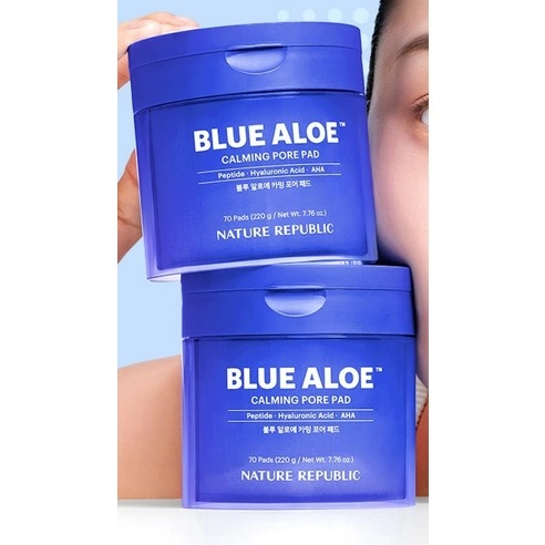 Blue Aloe Calming Pore Pad, 70ea, 1pack - Image 5