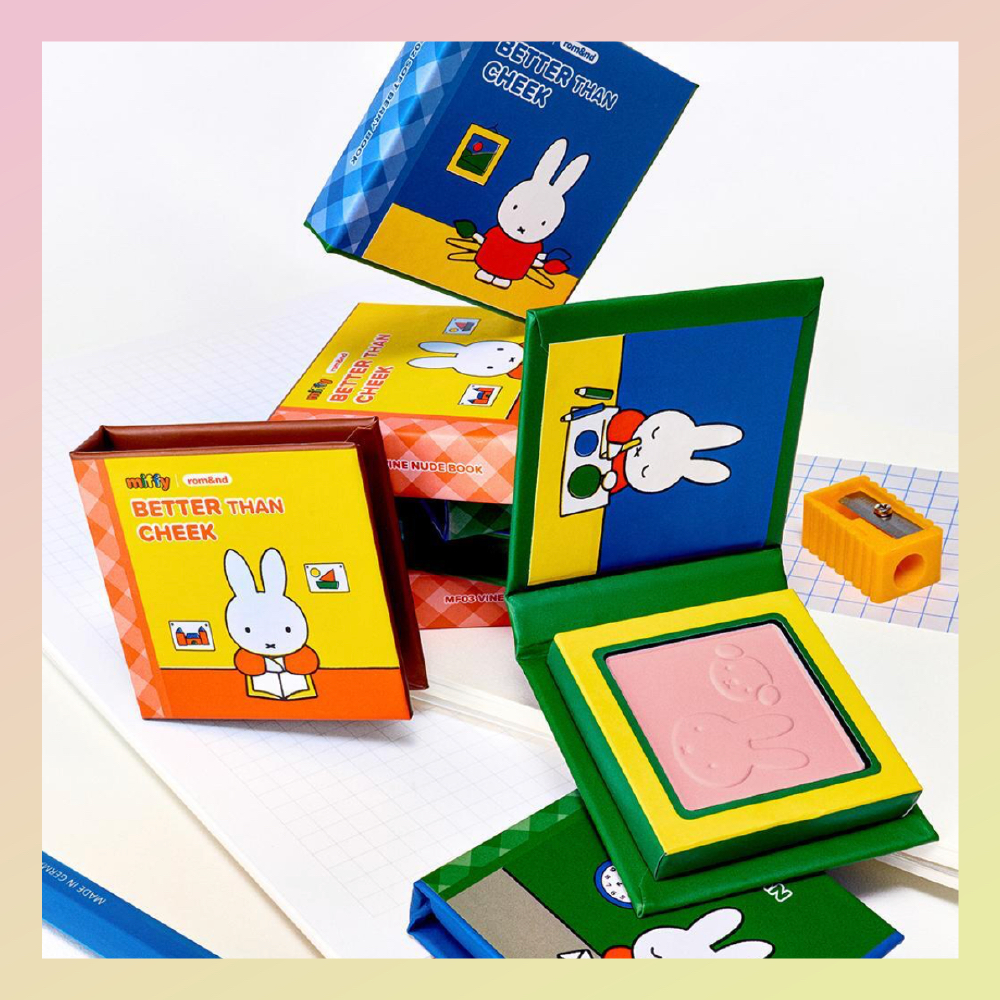 (rom&nd X miffy) Better Than Cheek, 4g, MF03 Vine Nude Book, 1pack - Image 2
