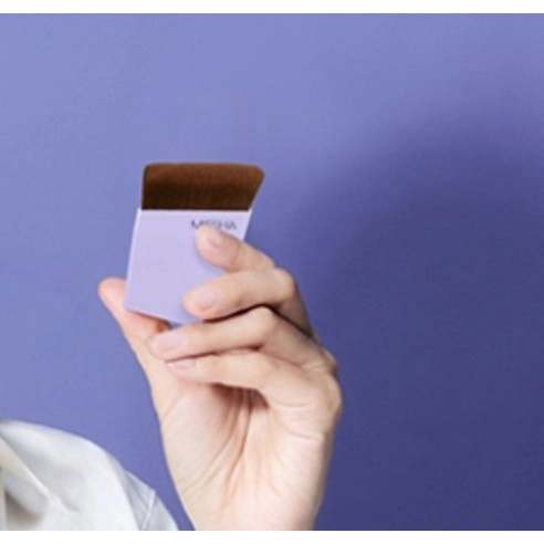 Layering Fit Face Brush, Purple, 1pack - Image 4