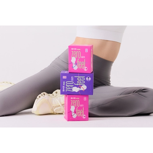 Zero Peel Sanitary Pad Large, 18ea, 1pack - Image 6