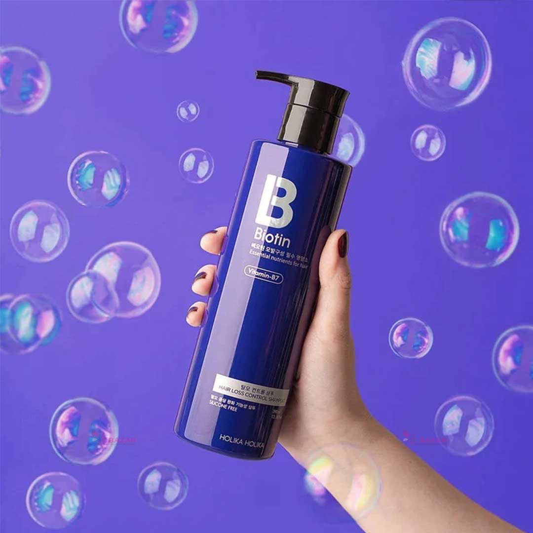 Biotin Hair Loss Control Shampoo, 390ml, 1pack - Image 2