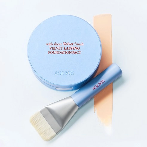 Velvet Lasting Foundation Pact [SPF50+/PA++++], 14g+14g, 23N Neutral, 1pack - Image 5