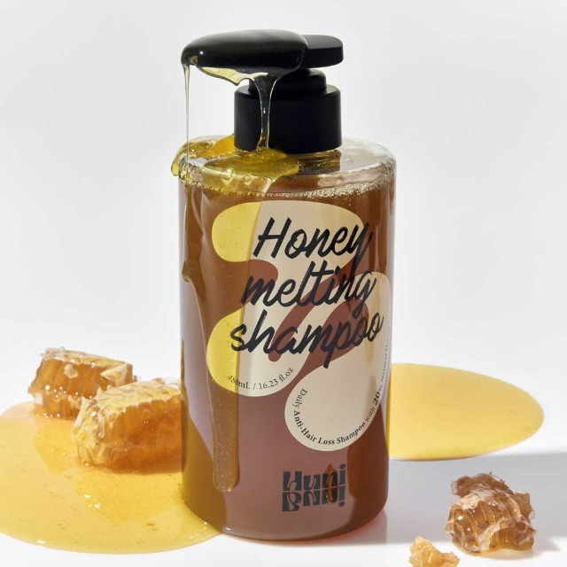 Honey Melting Shampoo, 480ml, 1pack - Image 2