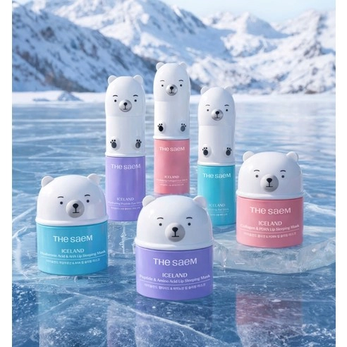 Iceland Peptide & Amino Acid Lip Sleeping Mask, 13g, 1pack - Image 3