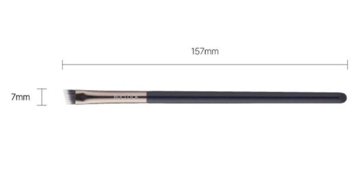 H0602 Angled Eyebrow Brush, 1ea, 1pack - Image 2