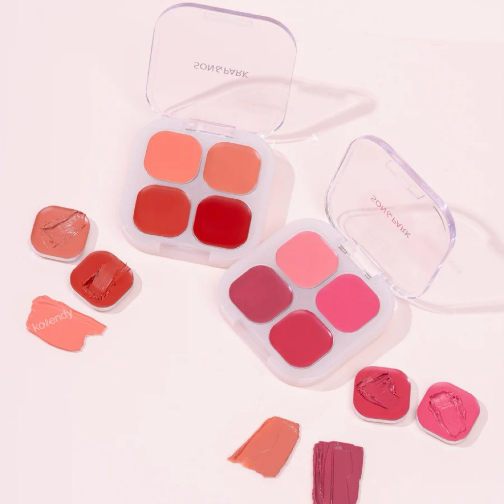 Glow Layering Lip & Cheek Palette, 4g, 01 Warm Layer, 1pack - Image 2