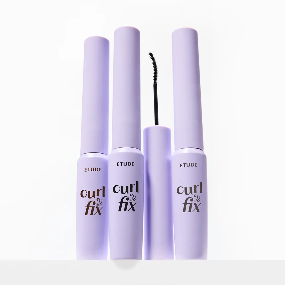 All Day Curl Fix Skinny Mascara, 4g, 01 Mute Black, 1pack - Image 2