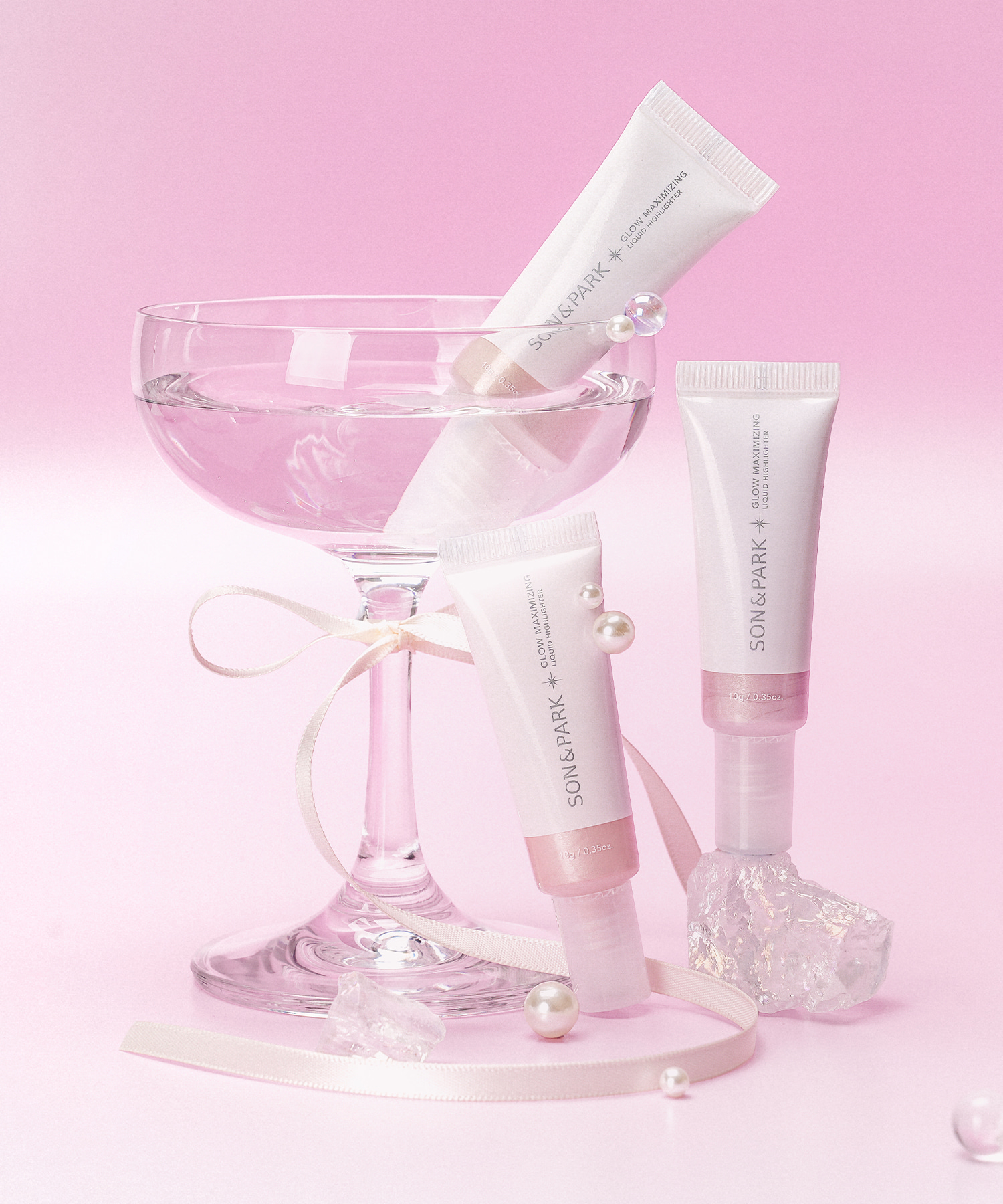 Glow Maximizing Liquid Highlighter, 10g, 03 Lavender Light, 1pack - Image 2