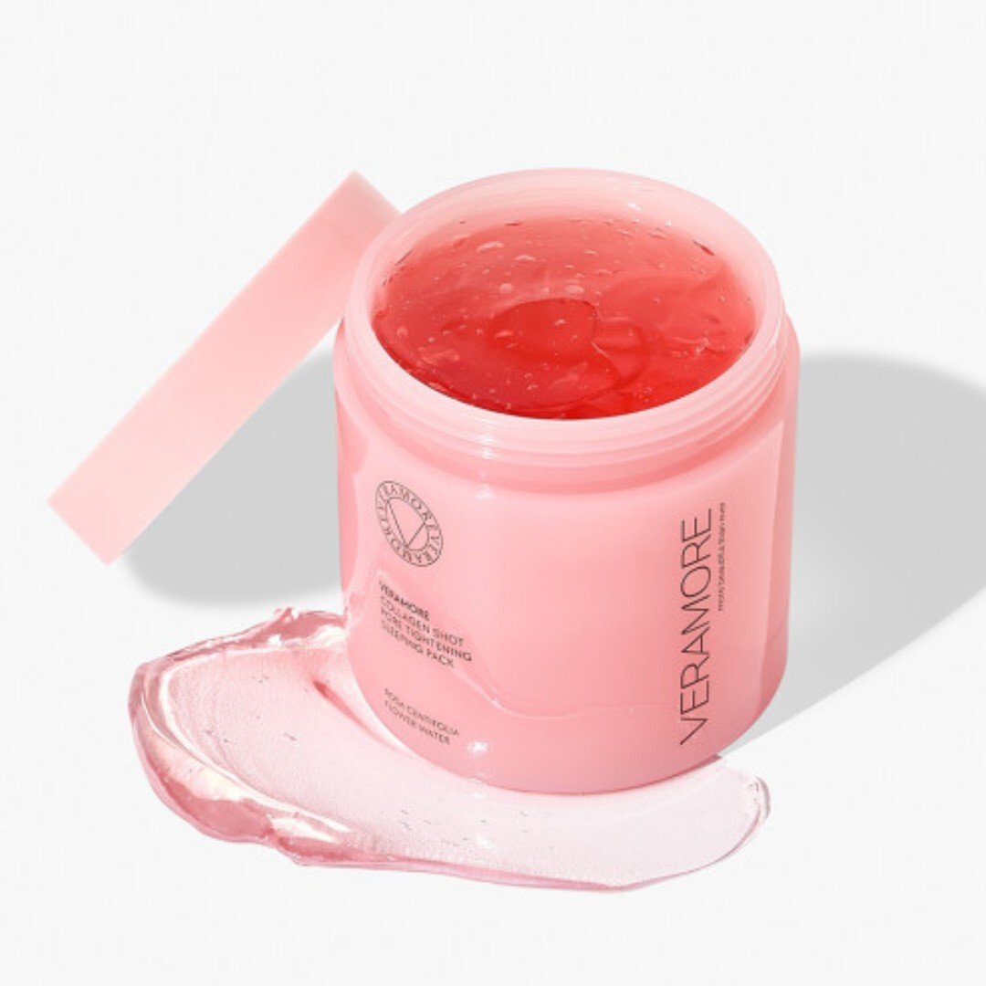 Collagen Shot Pore Tightening Sleeping Pack, 90ml, 1pack - Image 2