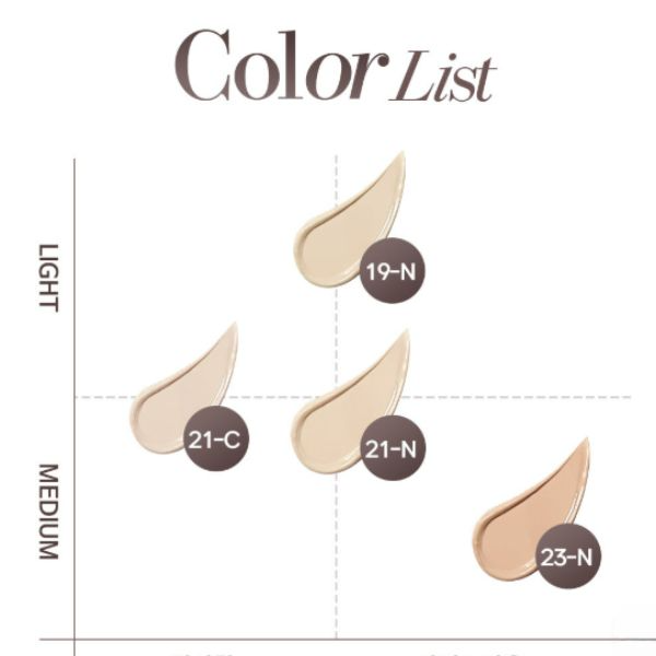 Skin FitX Mochi Mesh Cushion, 13g, 21-C, 1pack - Image 2