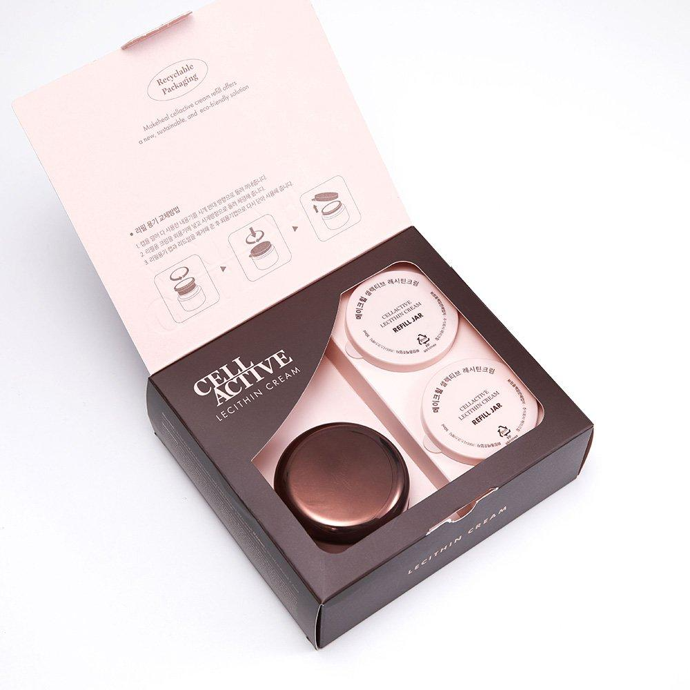 Selective Lecithin Cream, 50g+50g+50g (Refill 2ea), 1pack - Image 2