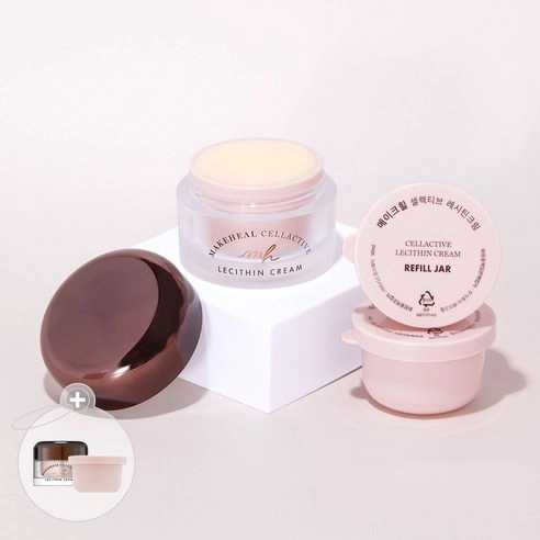 Selective Lecithin Cream, 50g+50g+50g (Refill 2ea), 1pack - Image 3