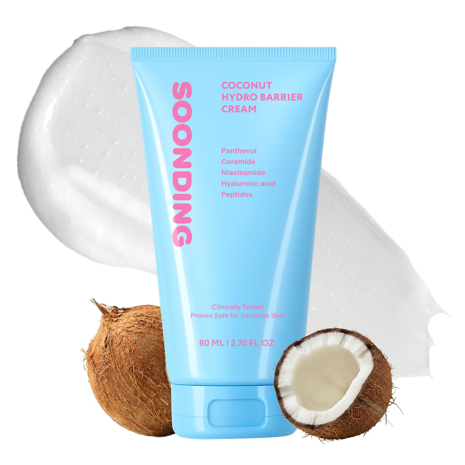 Coconut Hydro Barrier Cream, 80ml, 1pack - Image 2