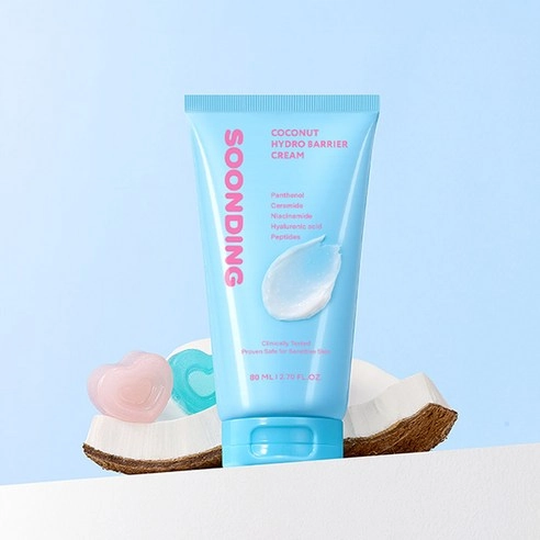 Coconut Hydro Barrier Cream, 80ml, 1pack - Image 5