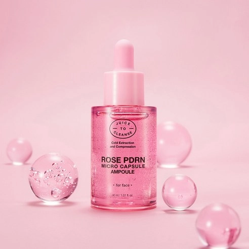 Rose PDRN Micro Capsule Ampoule, 30ml, 1pack - Image 5