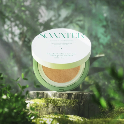 Teatree Day-Day Toneup Sun Cushion [SPF50+/PA++++], 25g, 02 Natural Light, 1pack - Image 3