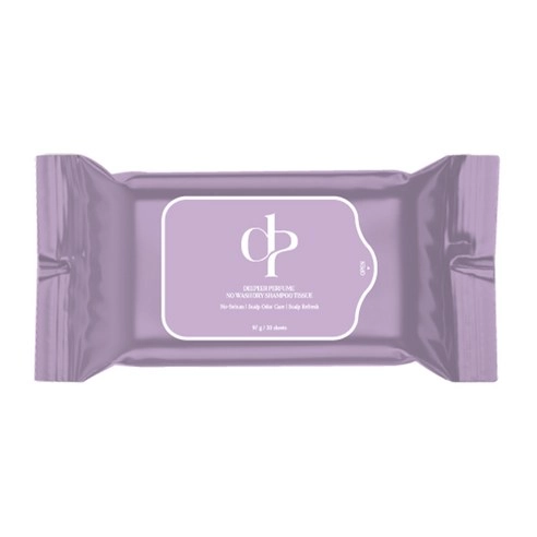 Perfume No-Wash Dry Shampoo Tissue, 20ea, 1pack - Image 2