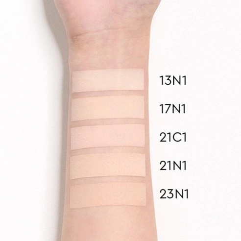 Black Cushion Mesh Powder [SPF38/PA++], 10g, 21N1, 1pack - Image 6