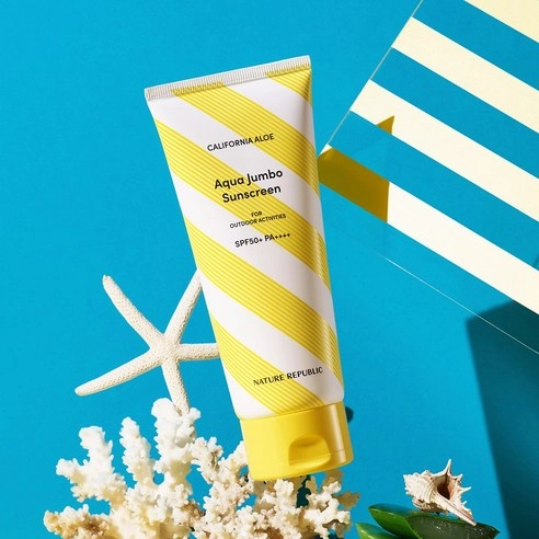 California Aloe Aqua Jumbo Sun Lotion [SPF50+/PA++++] - Image 4