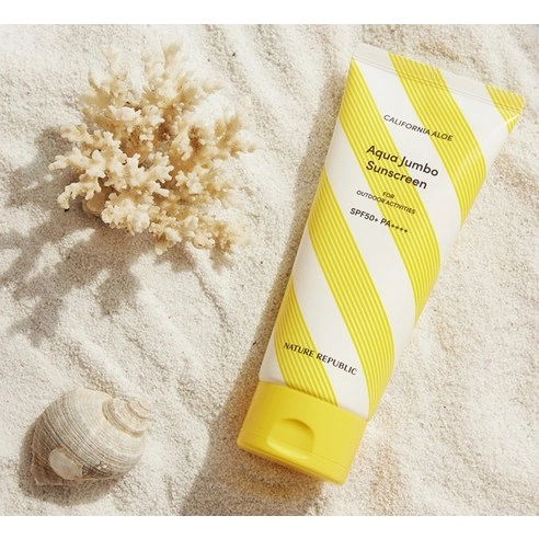 California Aloe Aqua Jumbo Sun Lotion [SPF50+/PA++++] - Image 6