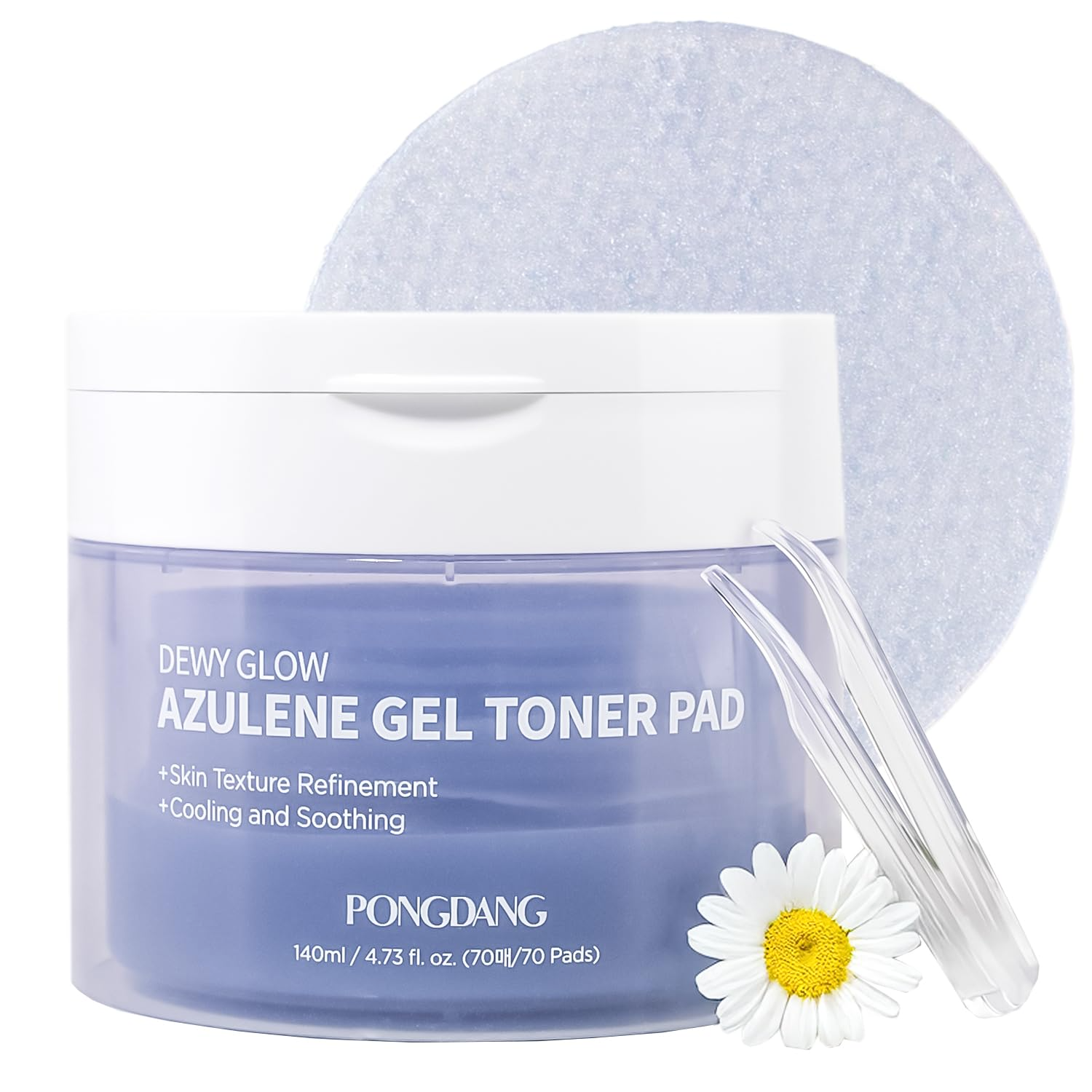 Dewy Glow Azulene Gel Toner Pad - Image 2