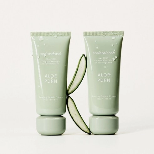 Aloe PDRN Cooling Repair Cream, 50ml, 1pack - Image 2