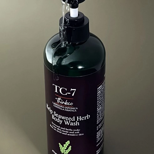 TC-7 Kelp Seaweed Herb Body Wash, 500ml, 1pack - Image 3