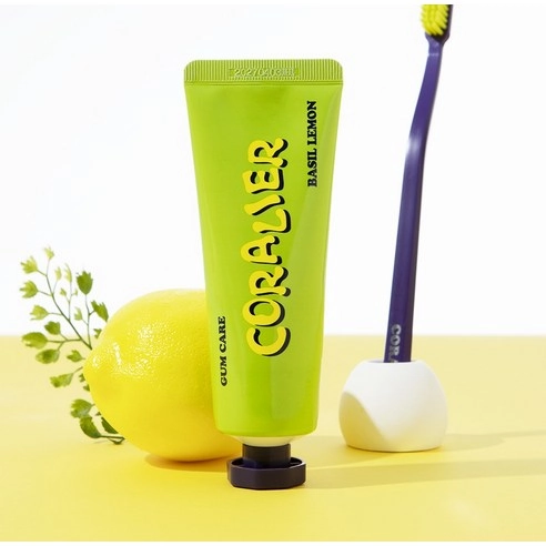Gum Care Basil Lemon Toothpaste, 90g, 1pack - Image 4